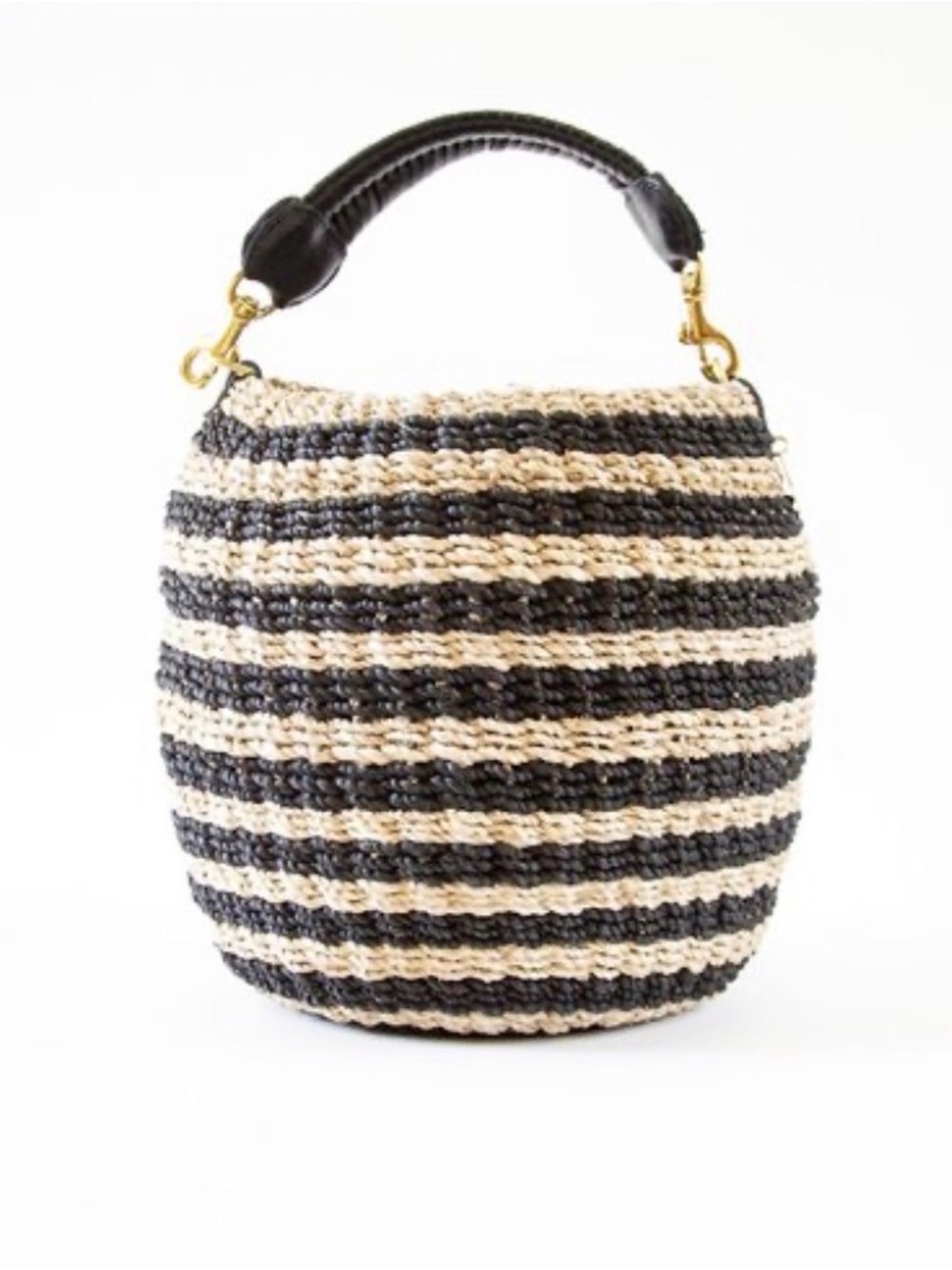 Clare V striped pot de miel basket bag - Picture 3 of 8